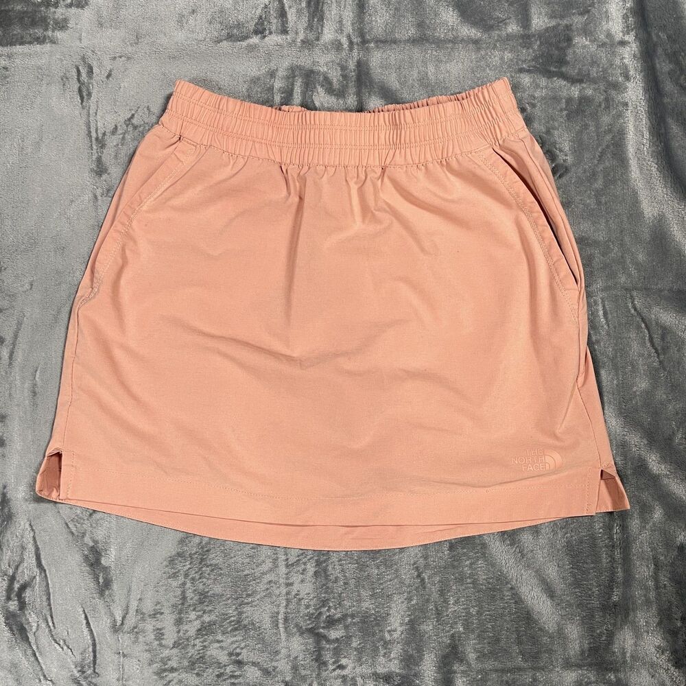 The North Face Skort Womens S Pink Athletic Elastic Waist Lined Stretch Pockets - Picture 1 of 8